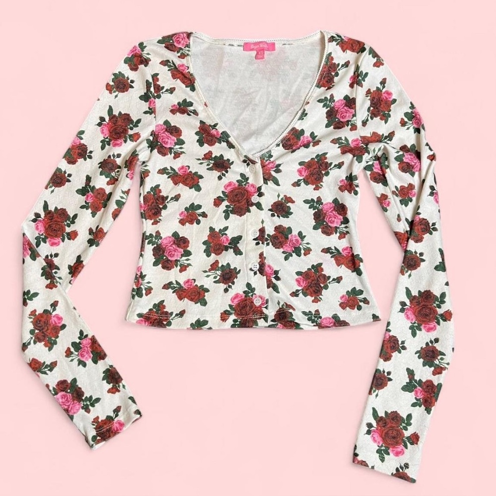 NWOT Dolls Kill Sugar Thrillz Tender Romance Cardigan
